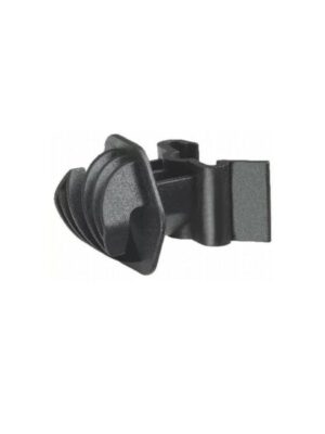 Seilisolator T-Pfosten schwarz 25x