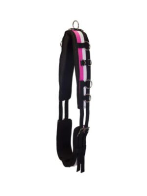 IRHDeluxe Longiergurt Neopren pink/schwarz