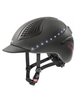 Uvex Reithelm exxential II LED matt anthrazit