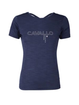 Cavallo T-Shirt Rundhals Dulce Funktion darkblue