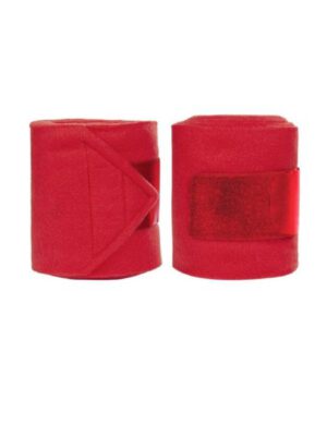HKM Fleece-Bandage Innovation 300cm rot