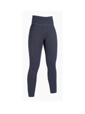 HKM Kinder Reitleggings Cosy dunkelgrau