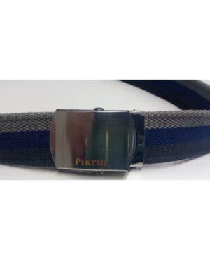 Pikeur Bandgürtel anthrazit/blau/grau